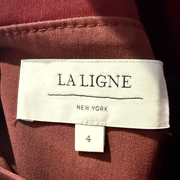 La Ligne Burgundy Maxi Dress - Picture 6 of 6